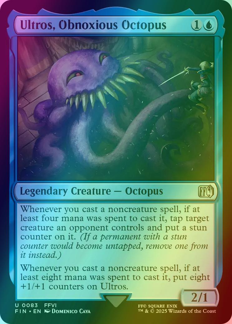 Ultros, Obnoxious Octopus [83] [FINAL FANTASY] [Foil] – Face to Face Games