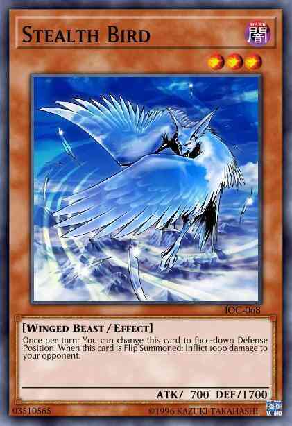 Stealth Bird - IOC-068 - Common - 1st Edition