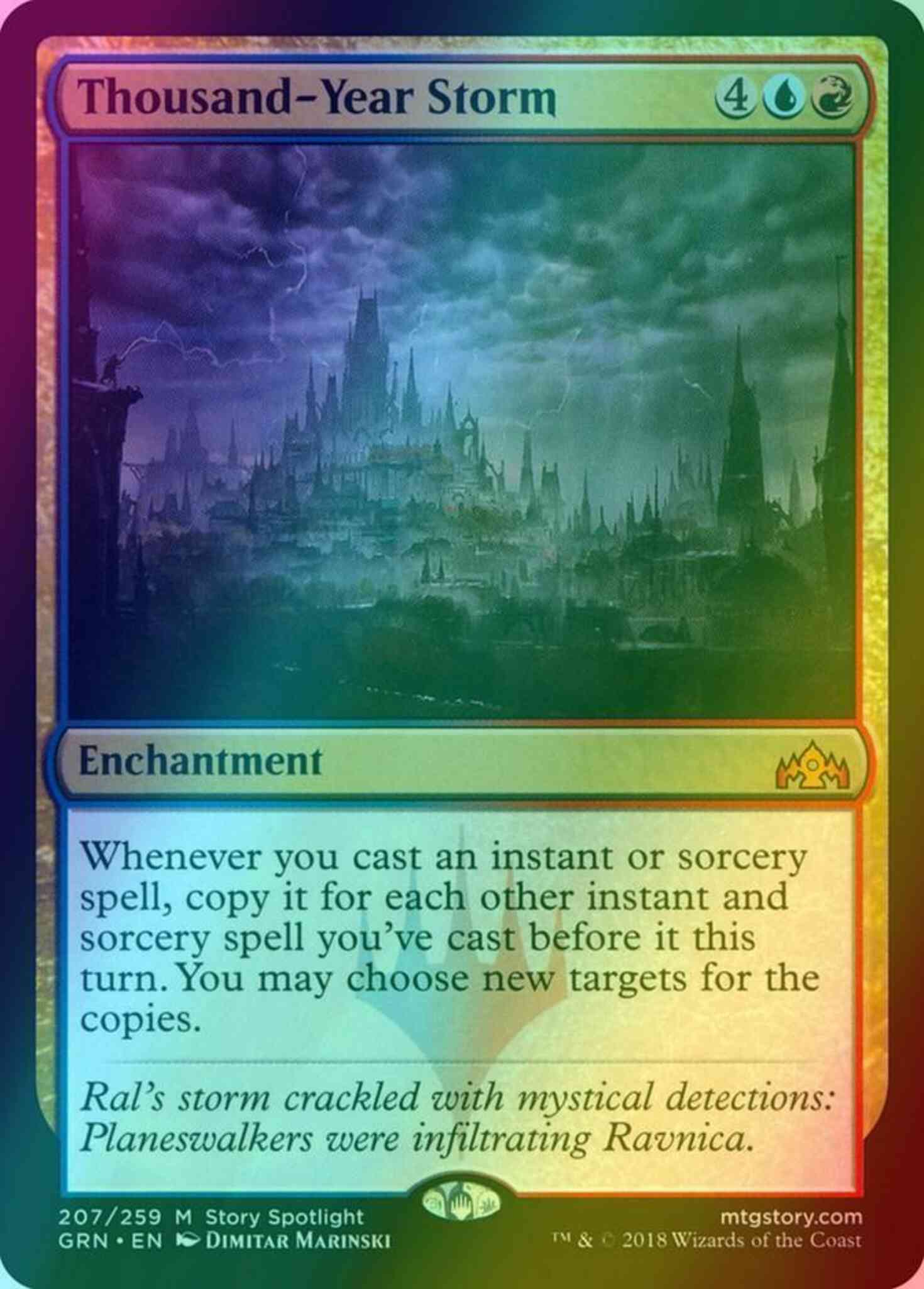 Thousand-Year Storm [207] [Guilds of Ravnica] [Foil] – Face to Face Games