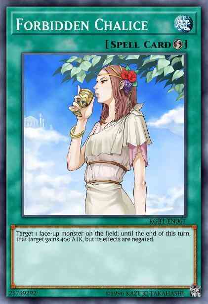 Forbidden Chalice - PGLD-EN047 - Gold Rare - 1st Edition
