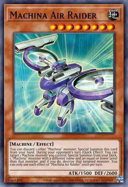 Machina Air Raider - SR10-EN002 - Super Rare - 1st Edition