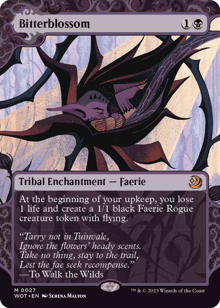 Bitterblossom [27] [Enchanting Tale Showcase] [Wilds of Eldraine