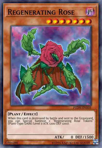 Regenerating Rose - PTDN-EN005 - Common - Unlimited