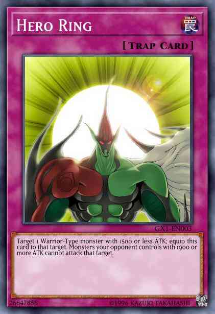 Hero Ring - LCGX-EN110 - Super Rare - Unlimited