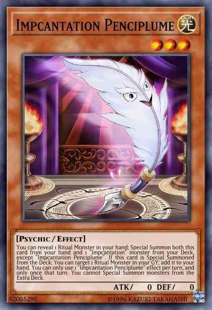 Impcantation Penciplume - MP19-EN171 - Super Rare - 1st Edition