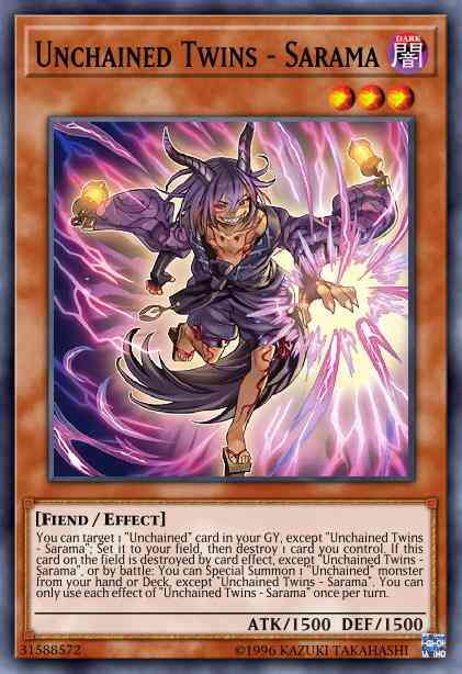 Unchained Twins - Sarama - IGAS-ENSE4 - Super Rare - Limited