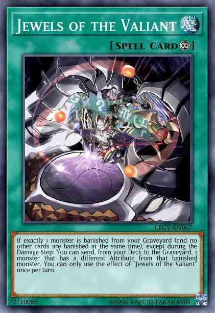 Jewels of the Valiant - LTGY-EN067 - Common - 1st Edition