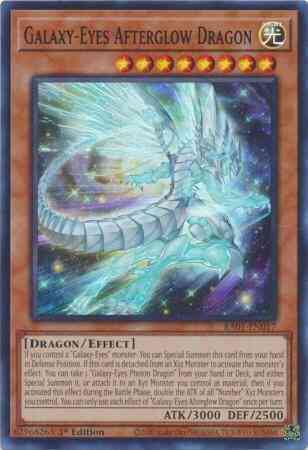 Galaxy-Eyes Afterglow Dragon - RA01-EN017 - Super Rare - 1st Edition