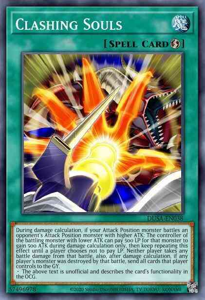 Clashing Souls - DUSA-EN038 - Ultra Rare - 1st Edition