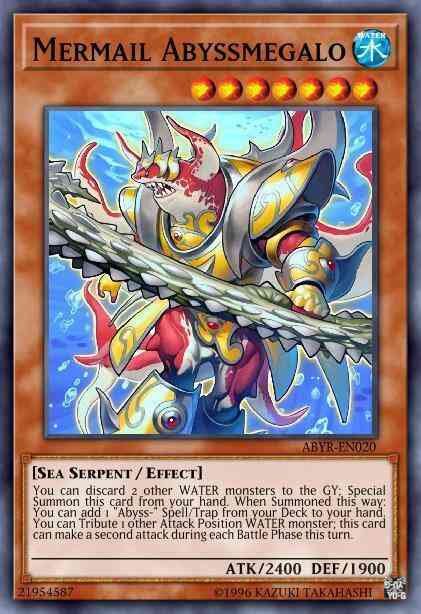 Mermail Abyssmegalo - ABYR-EN020 - Secret Rare - Unlimited