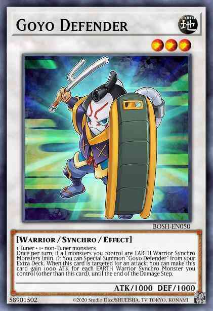 Goyo Defender - BOSH-EN050 - Rare - 1st Edition