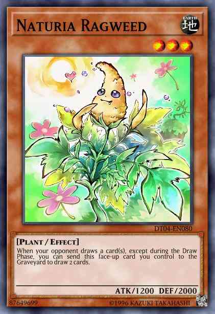 Naturia Ragweed - DT04-EN080 - Duel Terminal Normal Parallel Rare - Duel Terminal