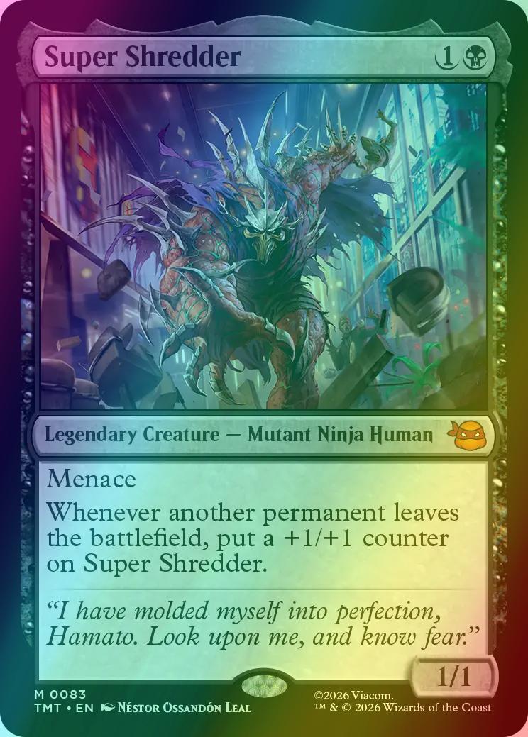 Super Shredder [83] [Teenage Mutant Ninja Turtles] [Foil] – Face