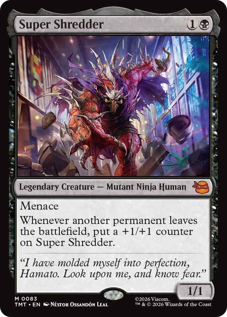 Super Shredder [83] [Teenage Mutant Ninja Turtles] [Non-Foil