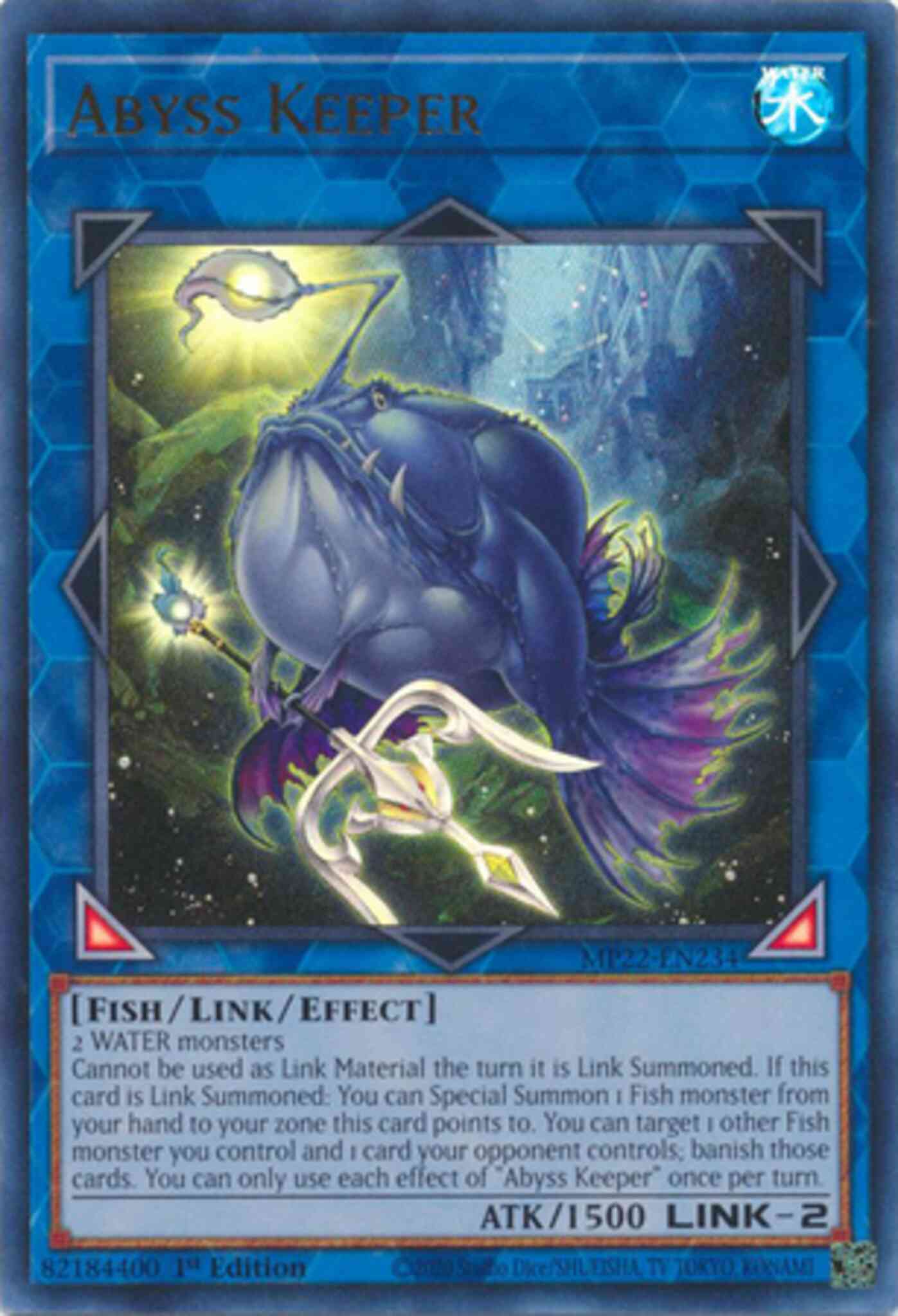 Abyss Keeper - MP22-EN234 - Ultra Rare - 1st Edition