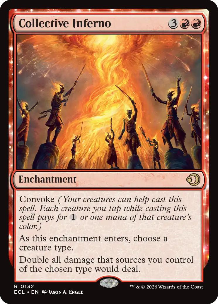 Collective Inferno [132] [Lorwyn Eclipsed] [Non-Foil] – Face to