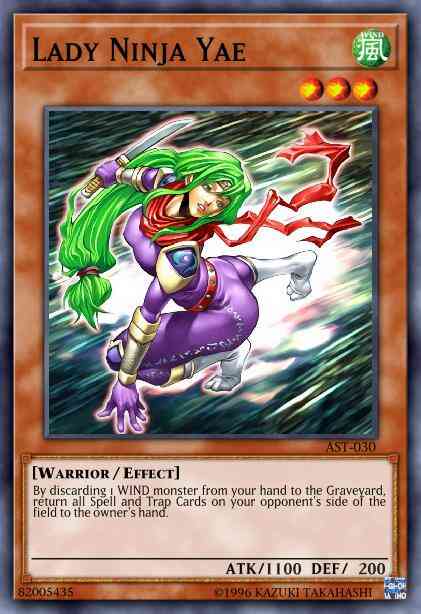 Lady Ninja Yae - AST-030 - Common - 1st Edition