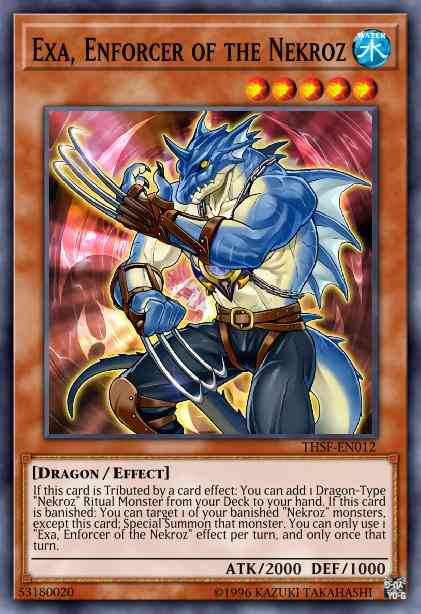 Exa, Enforcer of the Nekroz - THSF-EN012 - Super Rare - Unlimited