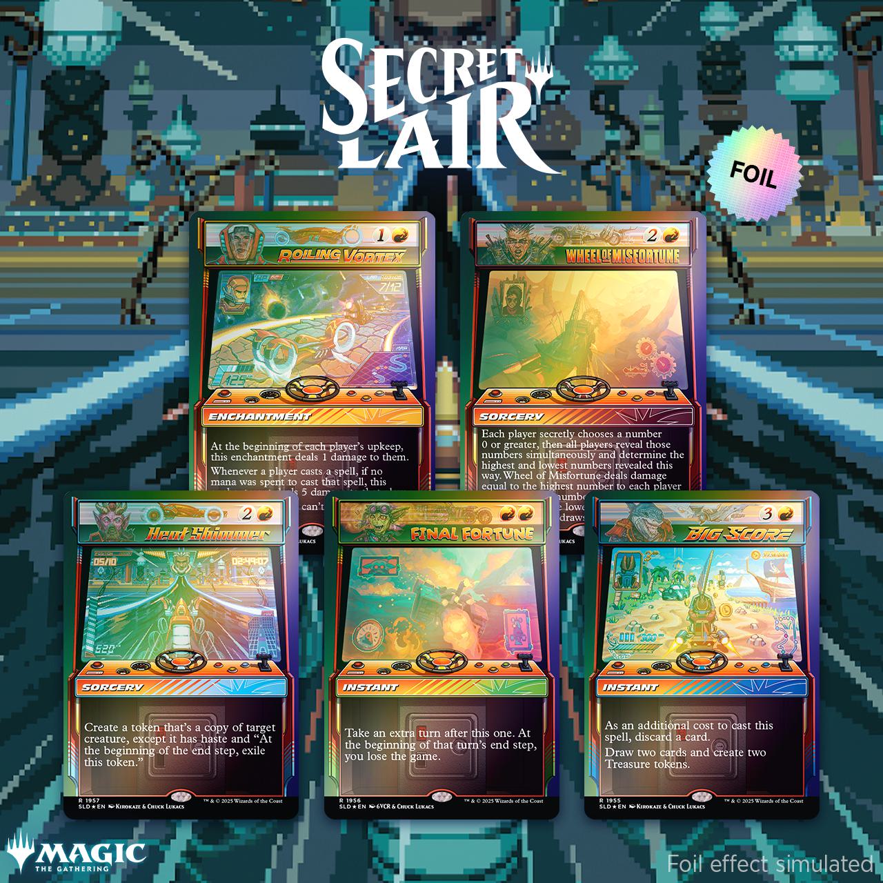 マジック：ザ・ギャザリング Secret Lair Drop Series: Arcade Racers Secret Lair Drop Series - Arcade Racers - Foil Edition – Face to