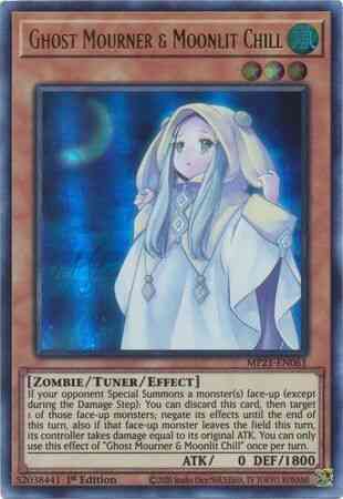 Ghost Mourner & Moonlit Chill - MP21-EN061 - Ultra Rare - 1st Edition
