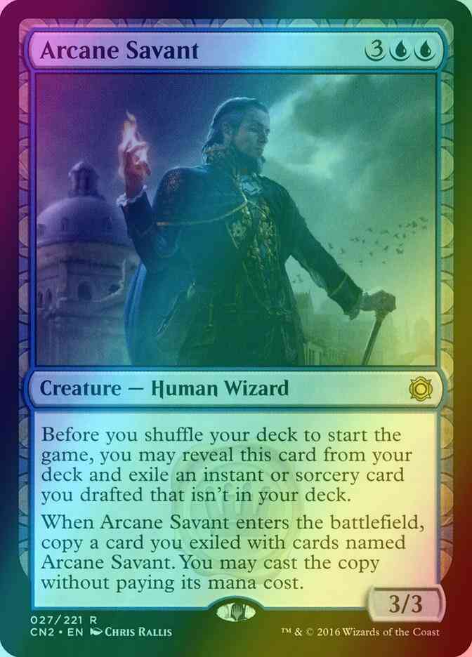 Arcane Savant [27] [Conspiracy Take The Crown] [Foil] – Face to Face Games