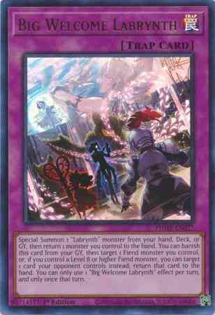 Big Welcome Labrynth - PHHY-EN077 - Ultra Rare - 1st Edition