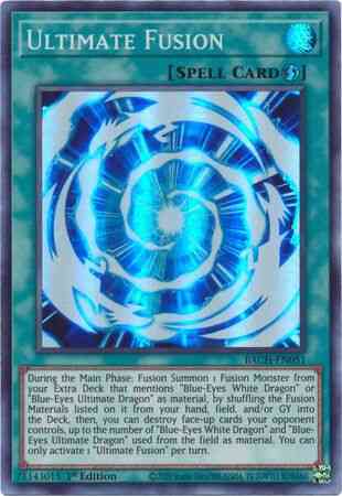 Ultimate Fusion - BACH-EN051 - Super Rare - 1st Edition
