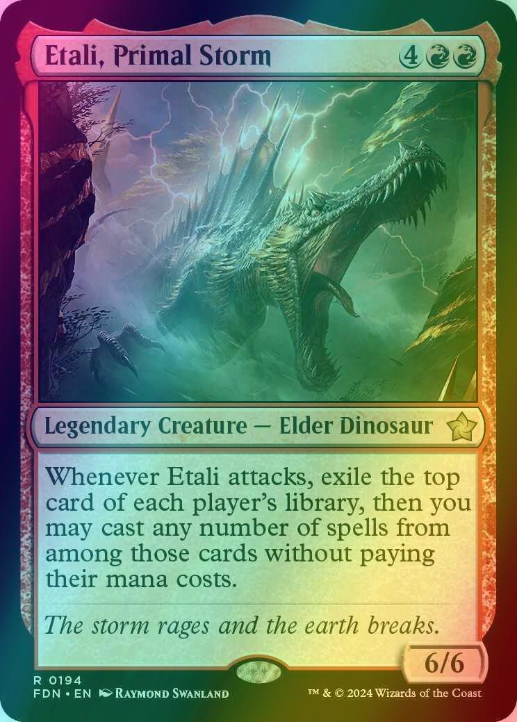 Etali, Primal Storm [194] [Foundations] [Foil] – Face to Face Games