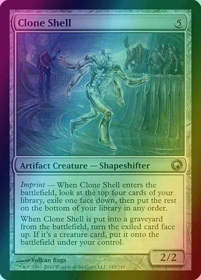 Clone Shell [143] [Scars Of Mirrodin] [Foil] – Face to Face Games