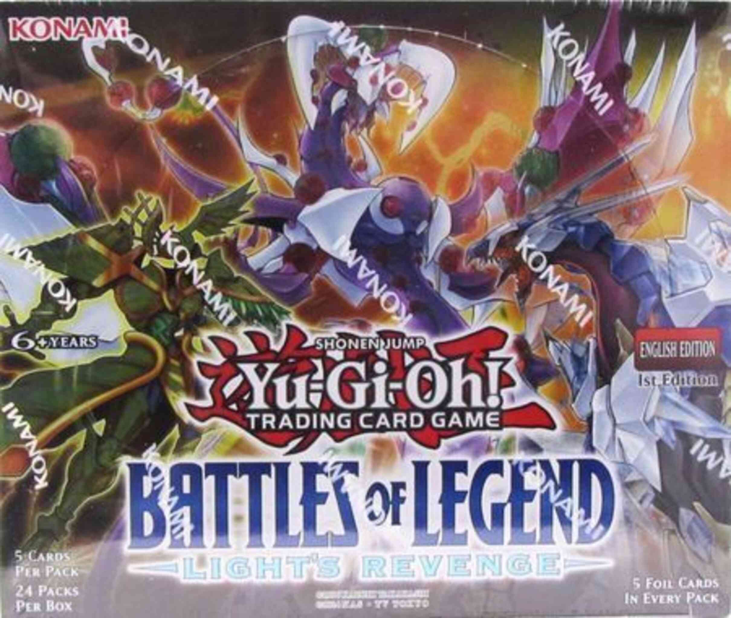Battles of Legend Light's Revenge 1st Edition Booster Box Face to Face Games Battles of Legend Light's Revenge 1st Edition Booster Box Face to Face Games