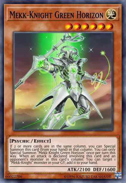 Mekk-Knight Green Horizon - MP18-EN178 - Common - 1st Edition