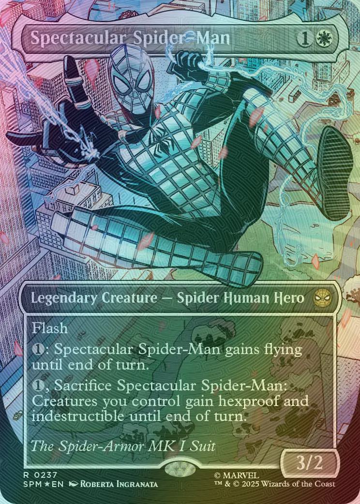 Spectacular Spider-Man [237] [Borderless] [Costume Change] [Spider