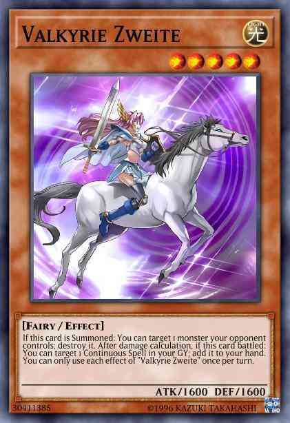 Valkyrie Zweite - SHVA-EN002 - Super Rare - 1st Edition