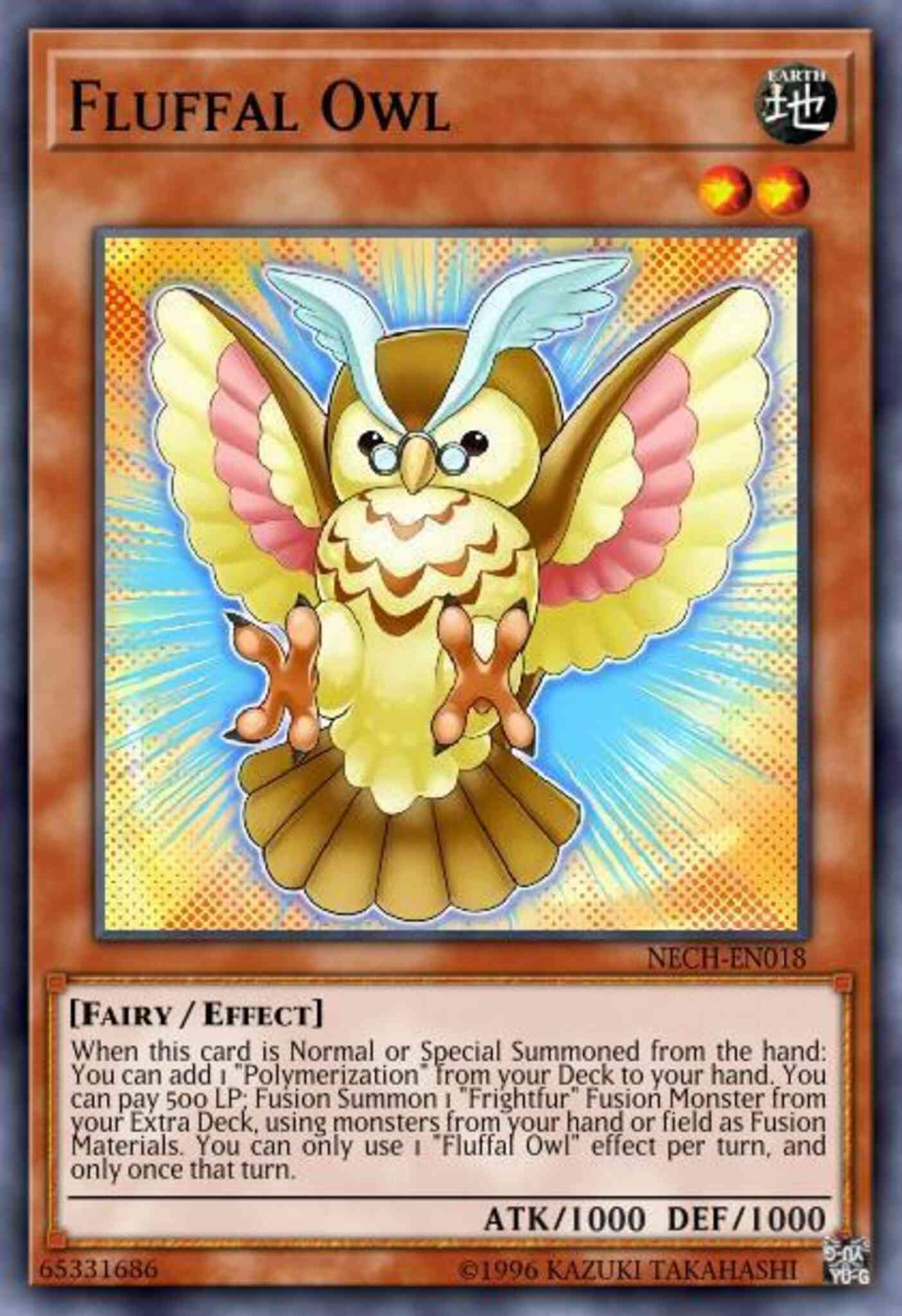 Fluffal Owl - FUEN-EN017 - Super Rare - Unlimited