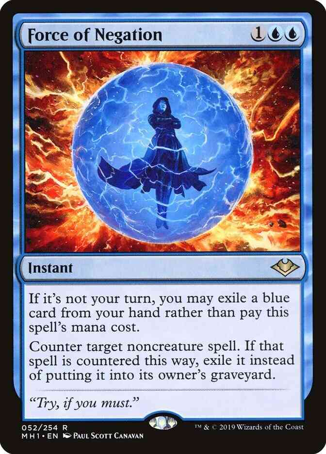 Force of Negation [52] [Modern Horizons] [Non-Foil] – Face to Face