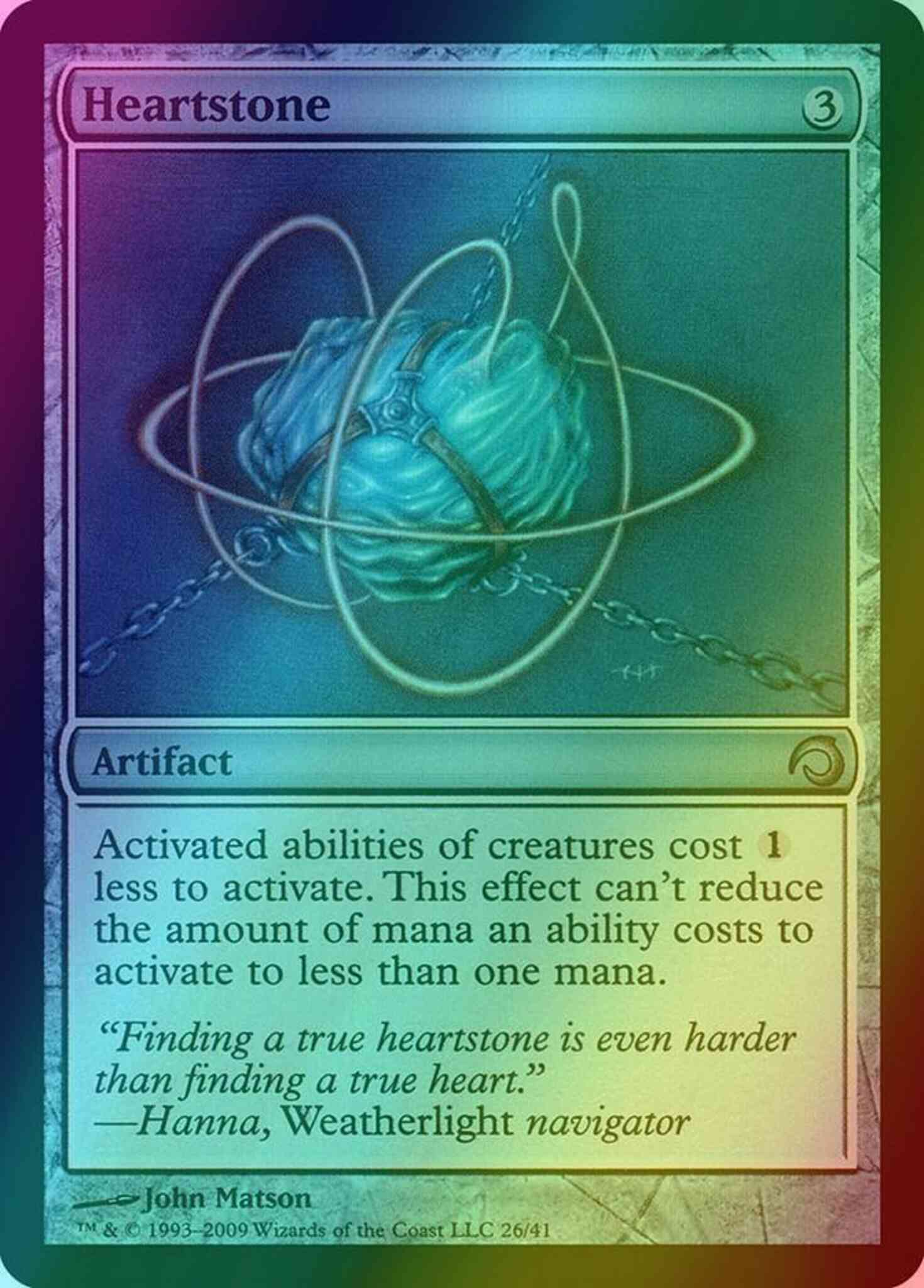 Heartstone [26] [Premium Deck Series: Slivers] [Foil] – Face to Face Games