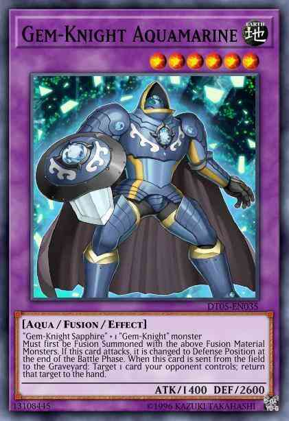 Gem-Knight Aquamarine - HA05-EN020 - Secret Rare - Unlimited