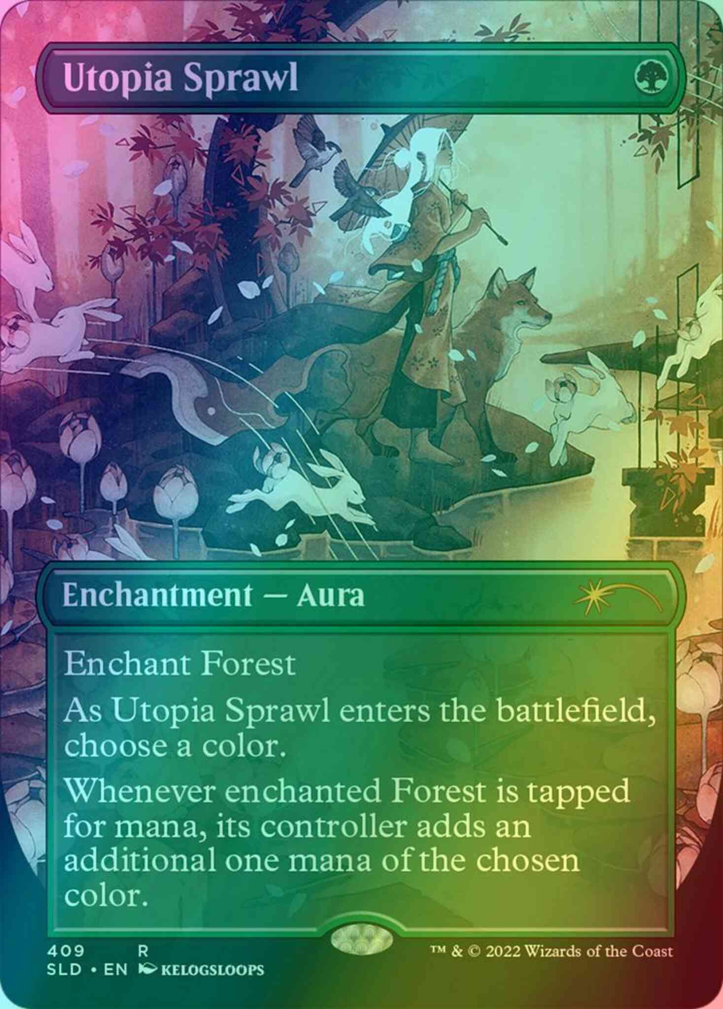 mtg cards like utopia sprawl Utopia Sprawl [0409] [Borderless] [kelogsloops] [Secret Lair Drop] [Foil] –  Face to Face Games