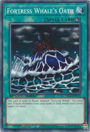 Fortress Whale's Oath - SBC1-ENC17 - Common - 1st Edition