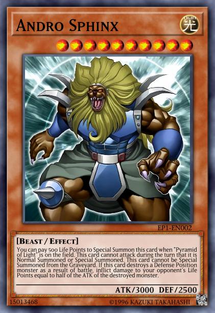 Andro Sphinx - EP1-EN002 - Ultra Rare - Unlimited