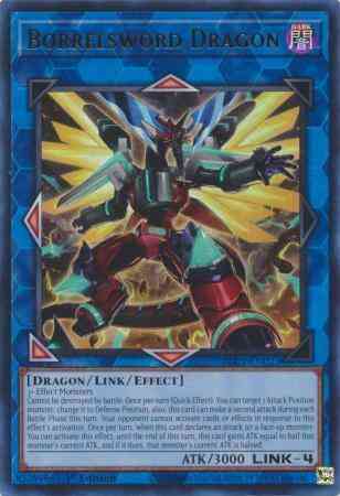 Borrelsword Dragon - Alternate Art - BLC1-EN023 - Ultra Rare - 1st Edition