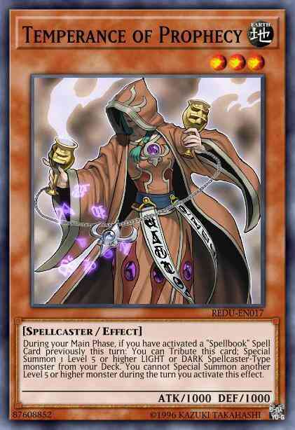 Temperance of Prophecy - REDU-EN017 - Super Rare - Unlimited