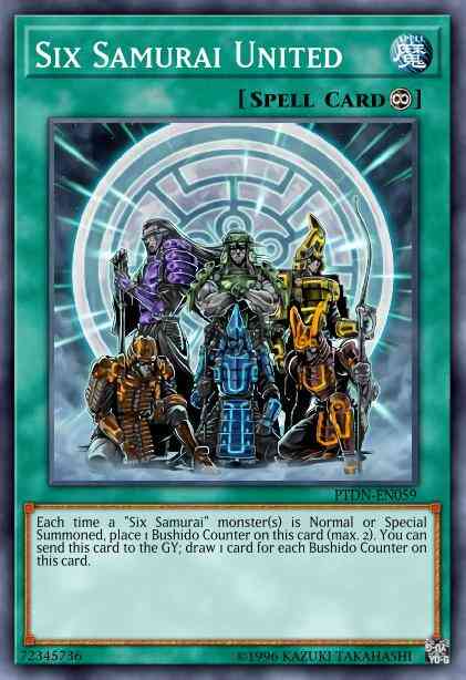 Six Samurai United - TU05-EN004 - Super Rare - Unlimited