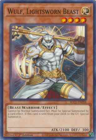 Wulf, Lightsworn Beast - BLC1-EN058 - Common - 1st Edition