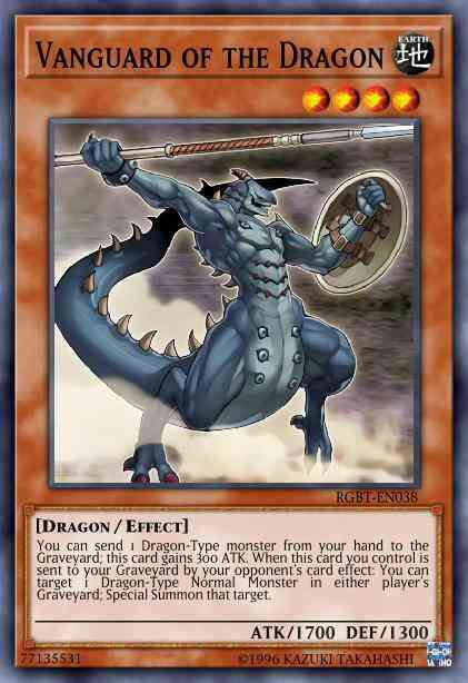 Vanguard of the Dragon - BP03-EN060 - Rare - 1st Edition