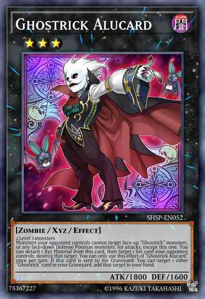 Ghostrick Alucard - SHSP-EN052 - Ultimate Rare - 1st Edition