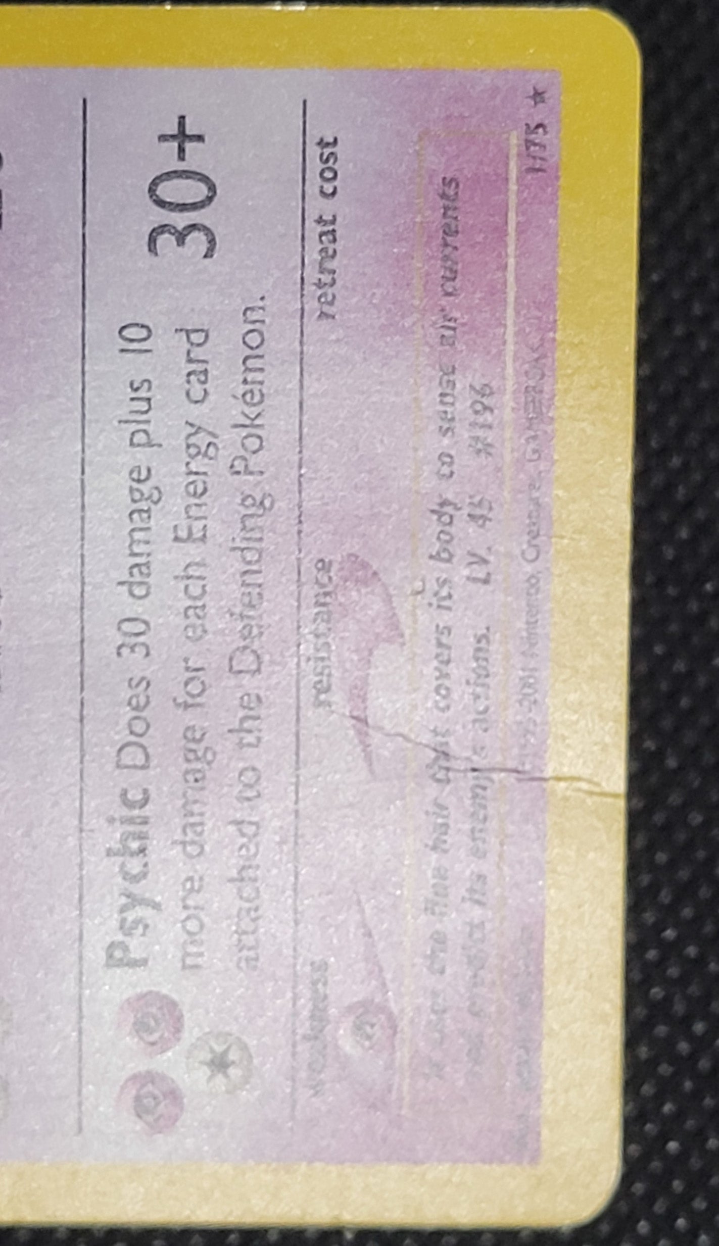 Espeon — Damaged|Rare|Unlimited|Holo — ID 18952