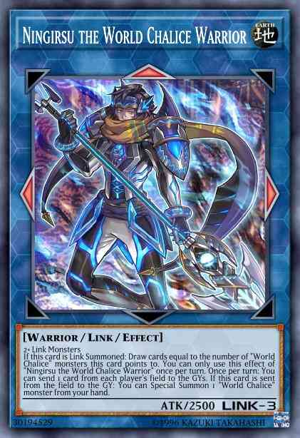 Ningirsu the World Chalice Warrior - COTD-EN050 - Secret Rare - 1st Edition