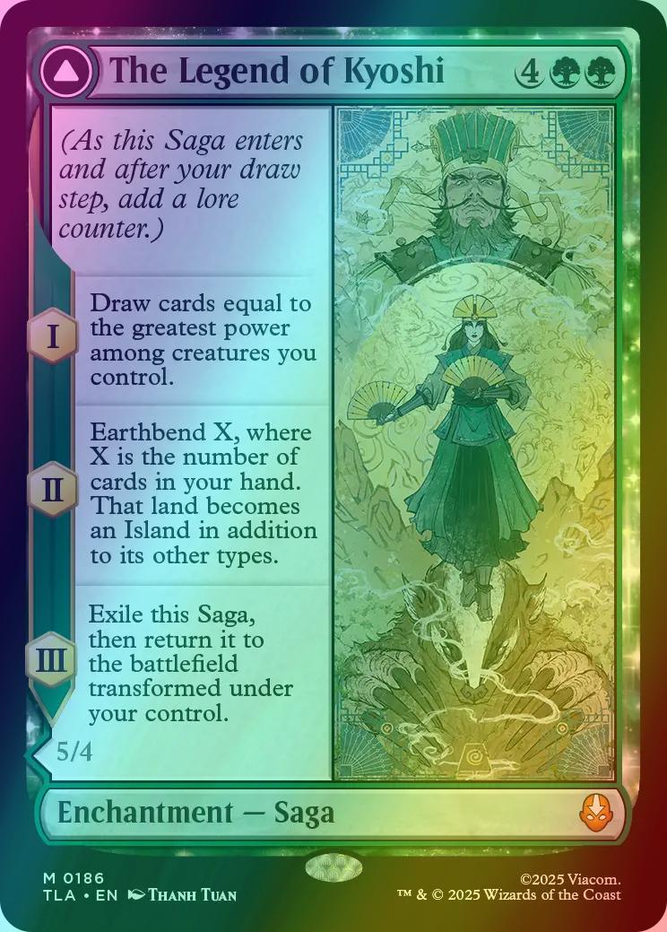 The Legend of Kyoshi // Avatar Kyoshi [186] [Avatar: The Last Airbender]  [Foil] – Face to Face Games