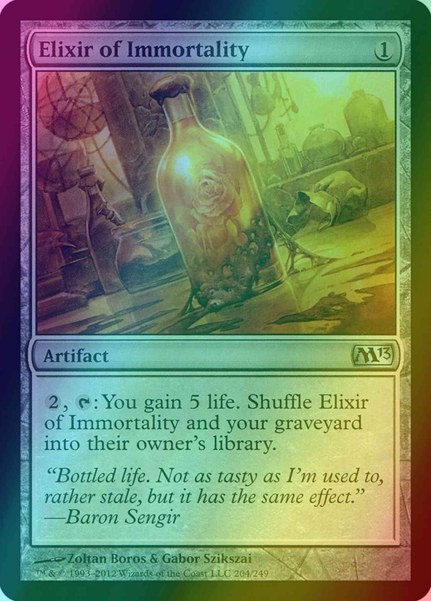 Elixir De Inmortalidad MTG - Magic 2012 #208 ... - Magic: The Gathering